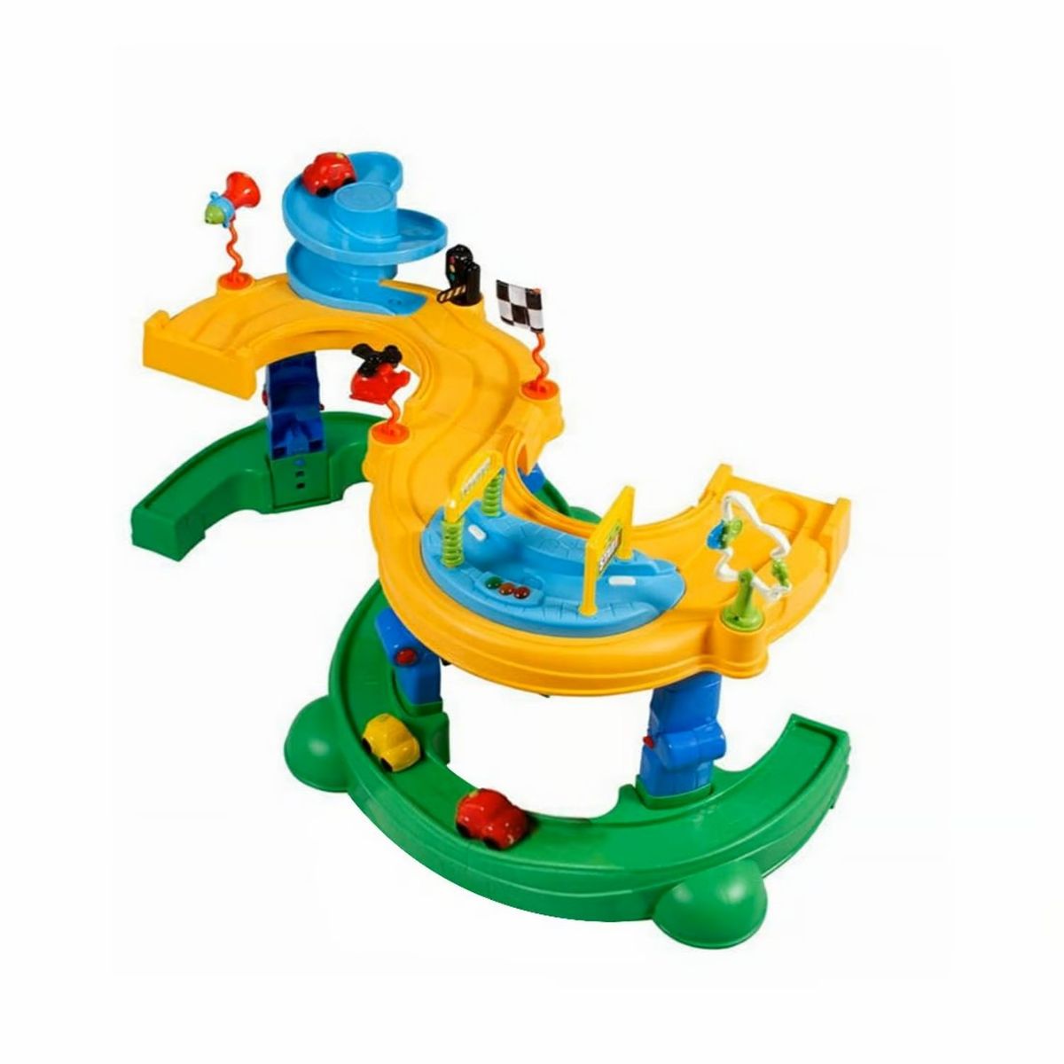 BEAUTIFUL - Andador 5 en 1 Centro de Actividad Saltarín 360° Amarillo