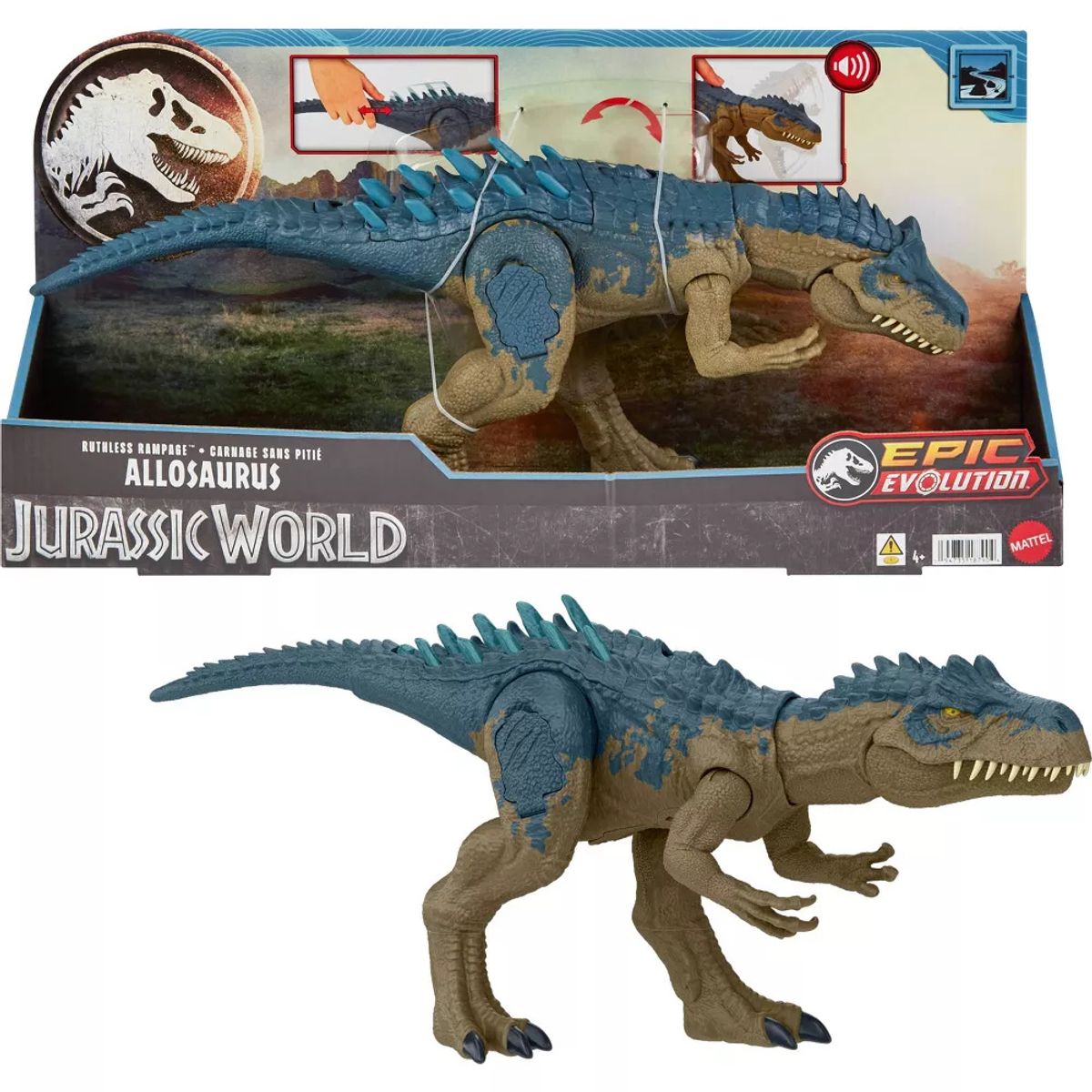 JURASSIC WORLD - ALLOSAURUS JURASSIC WORLD