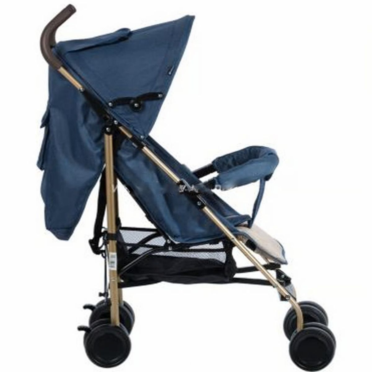 EBABY - Coche Bastón Reclinable Travis 214-3 Azul