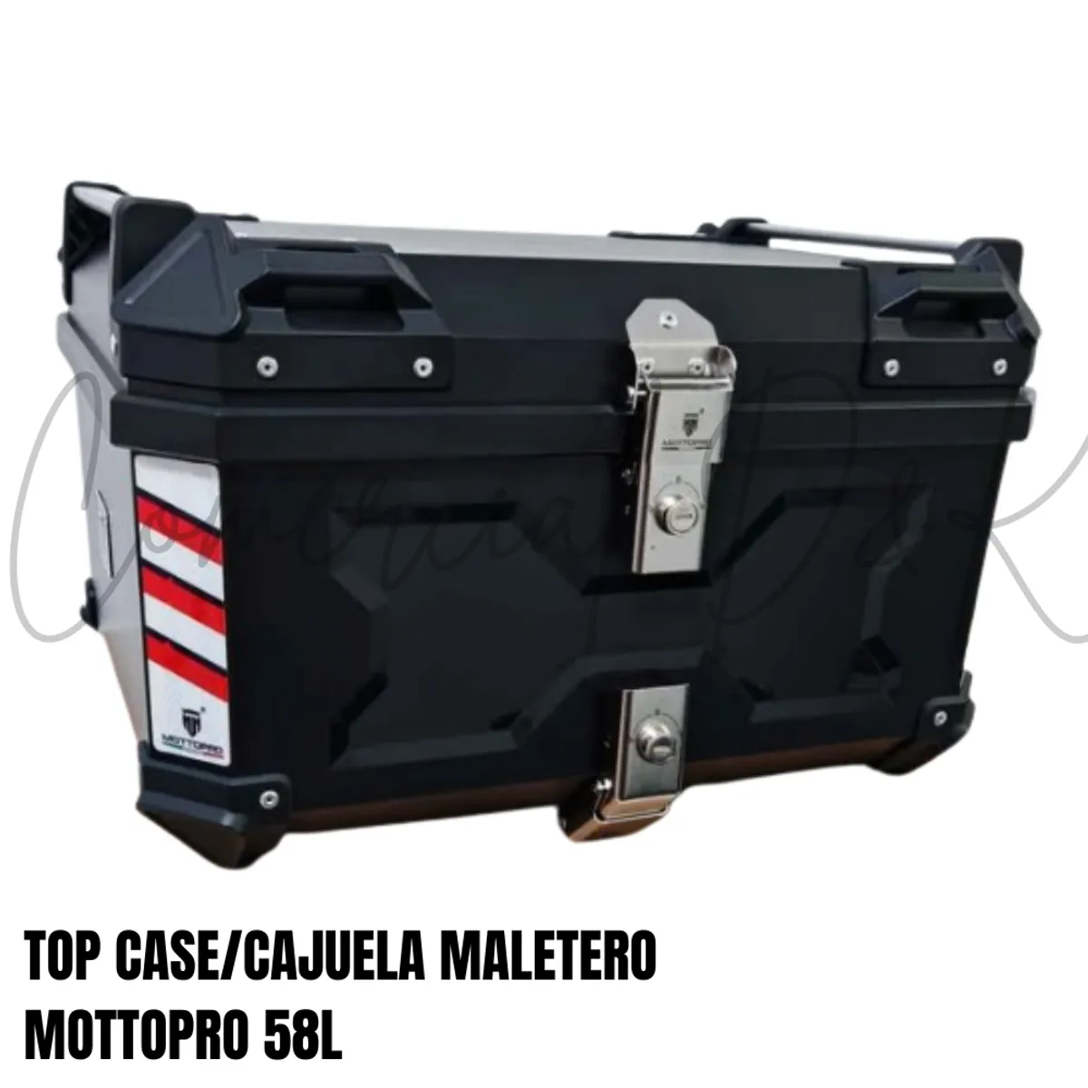 GENERICO - CAJUELA-MALETERO MOTTOPRO 58LITROS MOTO-CICLISMO TOP CASE