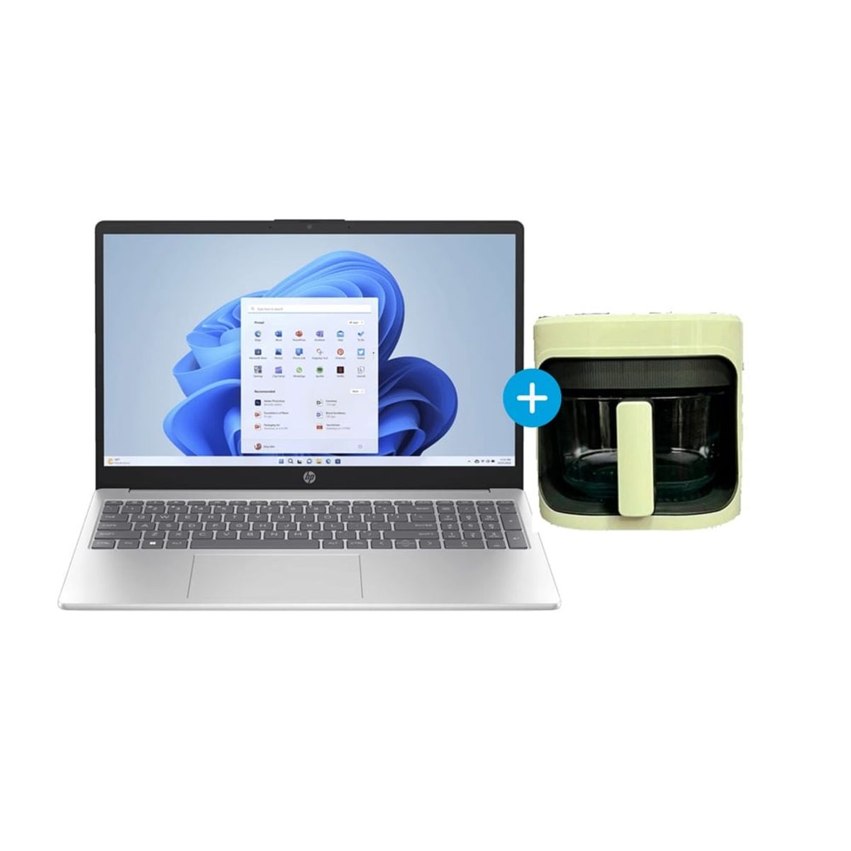 HP - Combo Laptop HP-15 15.6" AMD Ryzen 7 512GB SSD 16GB y AIR FRYER