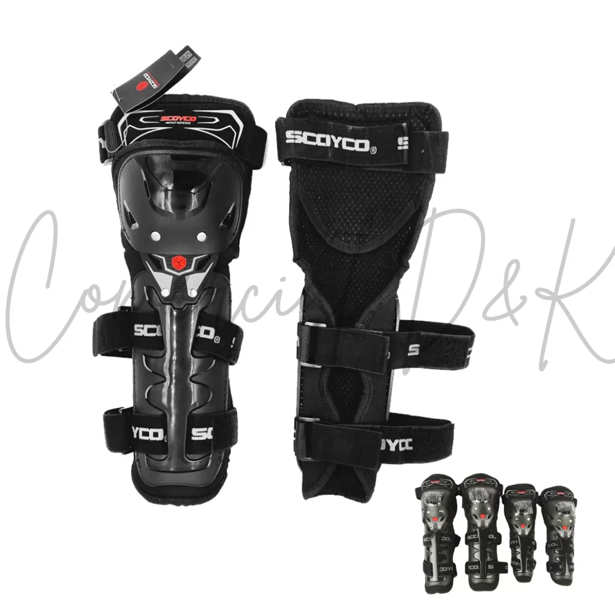 SCOYCO - PACK RODILLERAS Y CODERAS SCOYCO MOTO-CICLIMSO