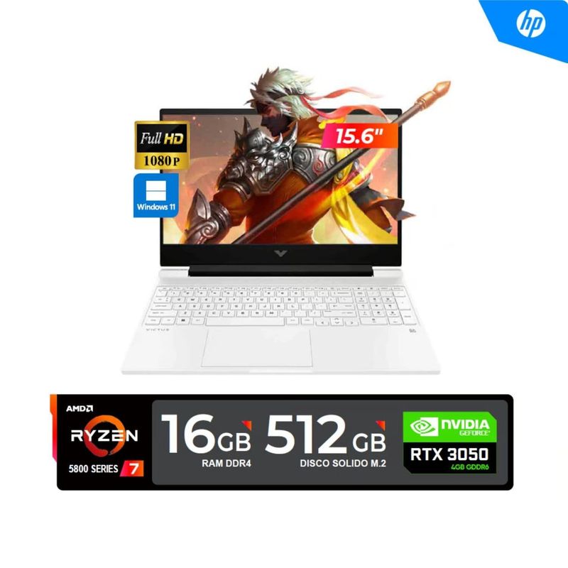 HP - LAPTOP HP VICTUS GAMING 15-fb0109la 15.6