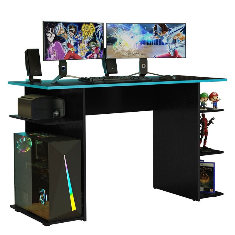MADESA - Escritorio Gamer Moderno para PC y Consola 9424