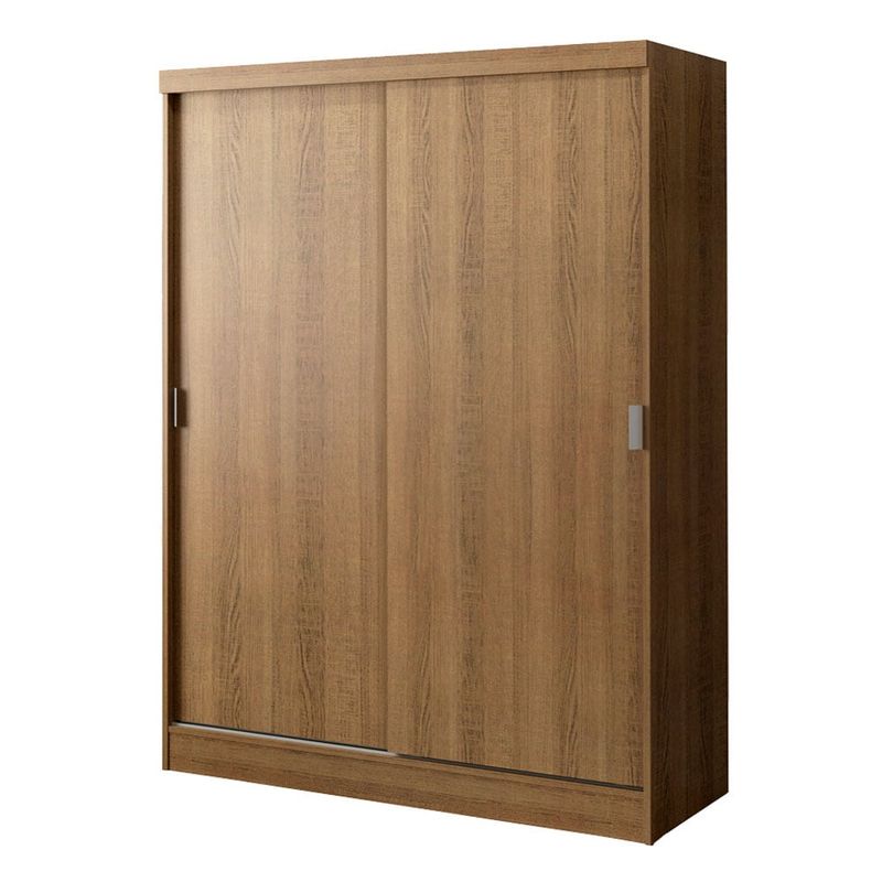 MADESA - Ropero Luke 2 Puertas Corredizas 2 Cajones