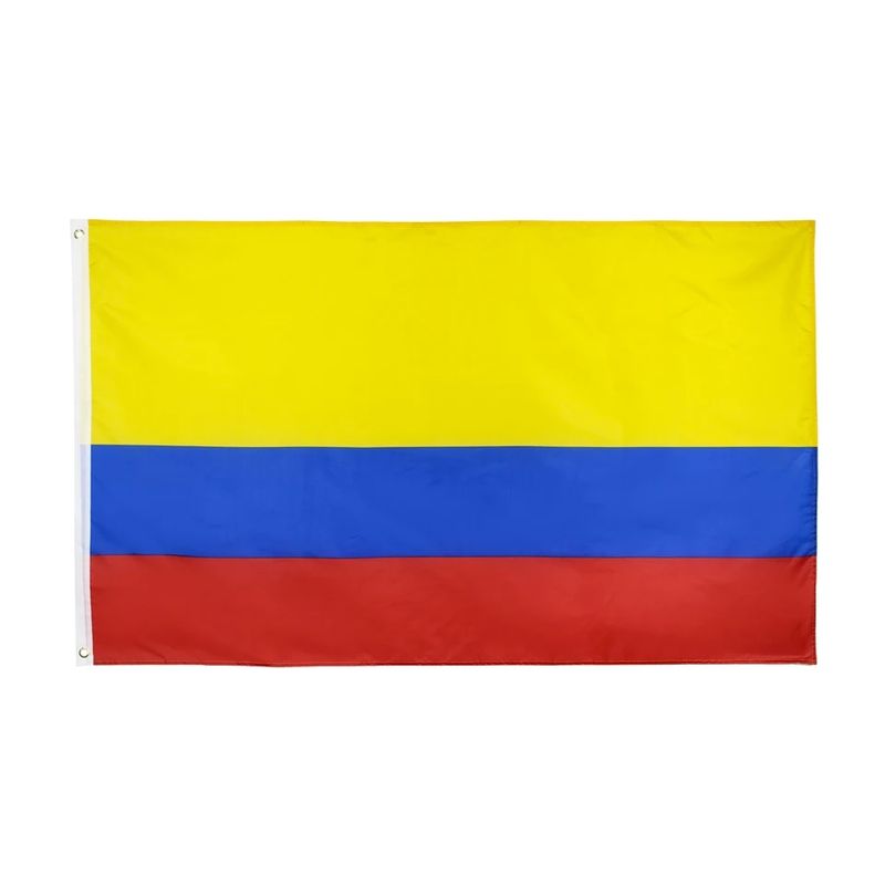 GENERICO - Bandera De Colombia 60cm X 90cm en poliester