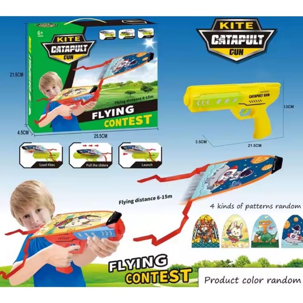 GENERICO - Pistola Lanzador de Cometa