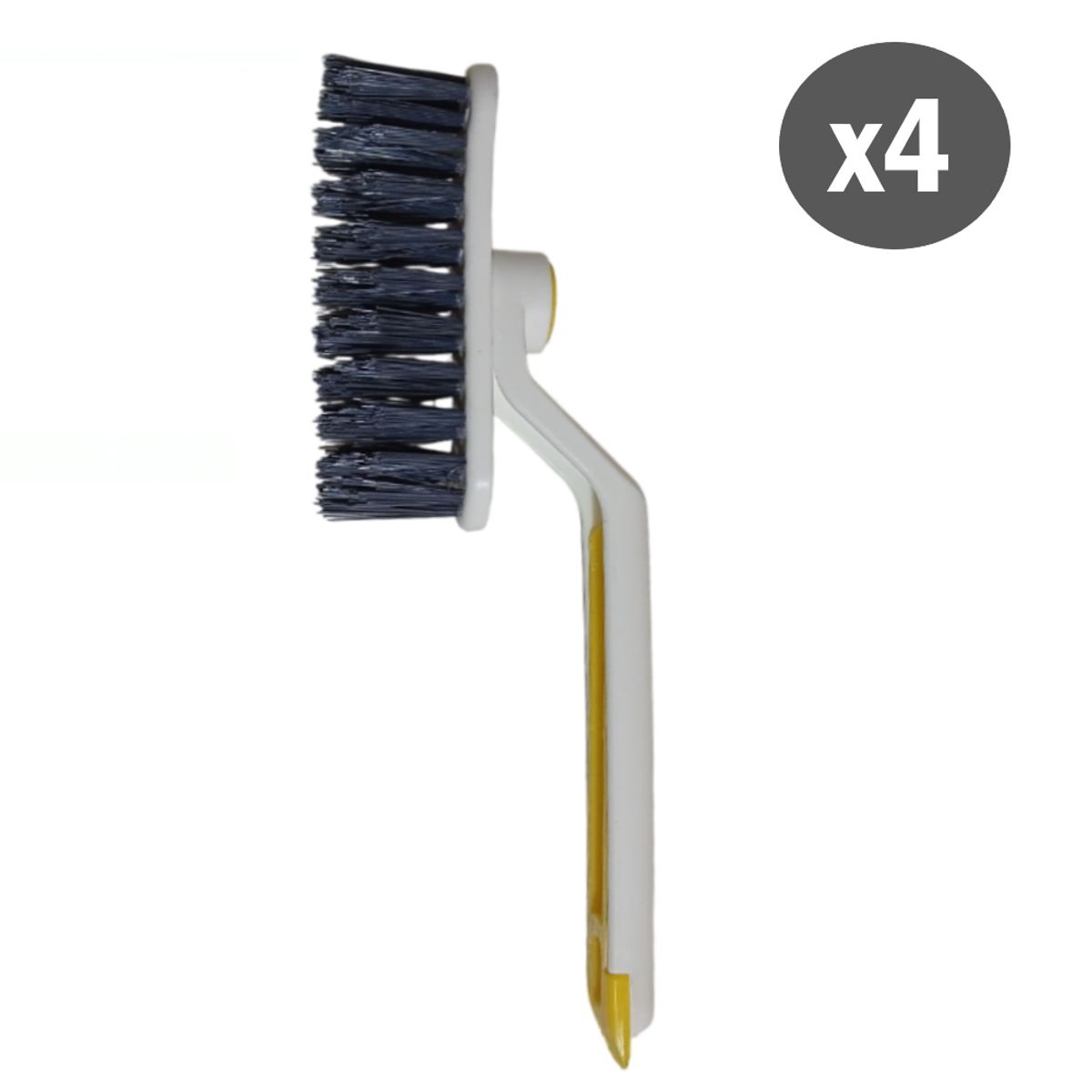 GENERICO - Set x4 Cepillos Pinza Limpieza de Carro Hogar