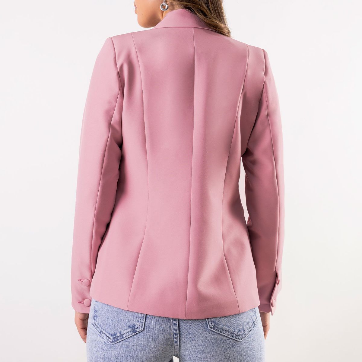 TEILOR - BLAZER CRUZADO SASTRE MUJER