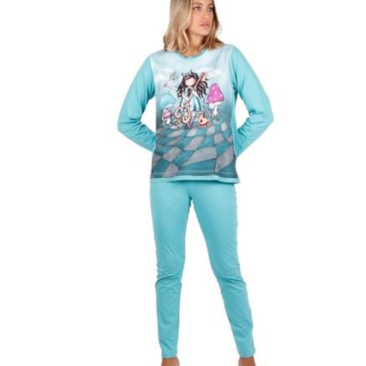 GENERICO - PIJAMA CURIOSITY MUJER-GORJUSS