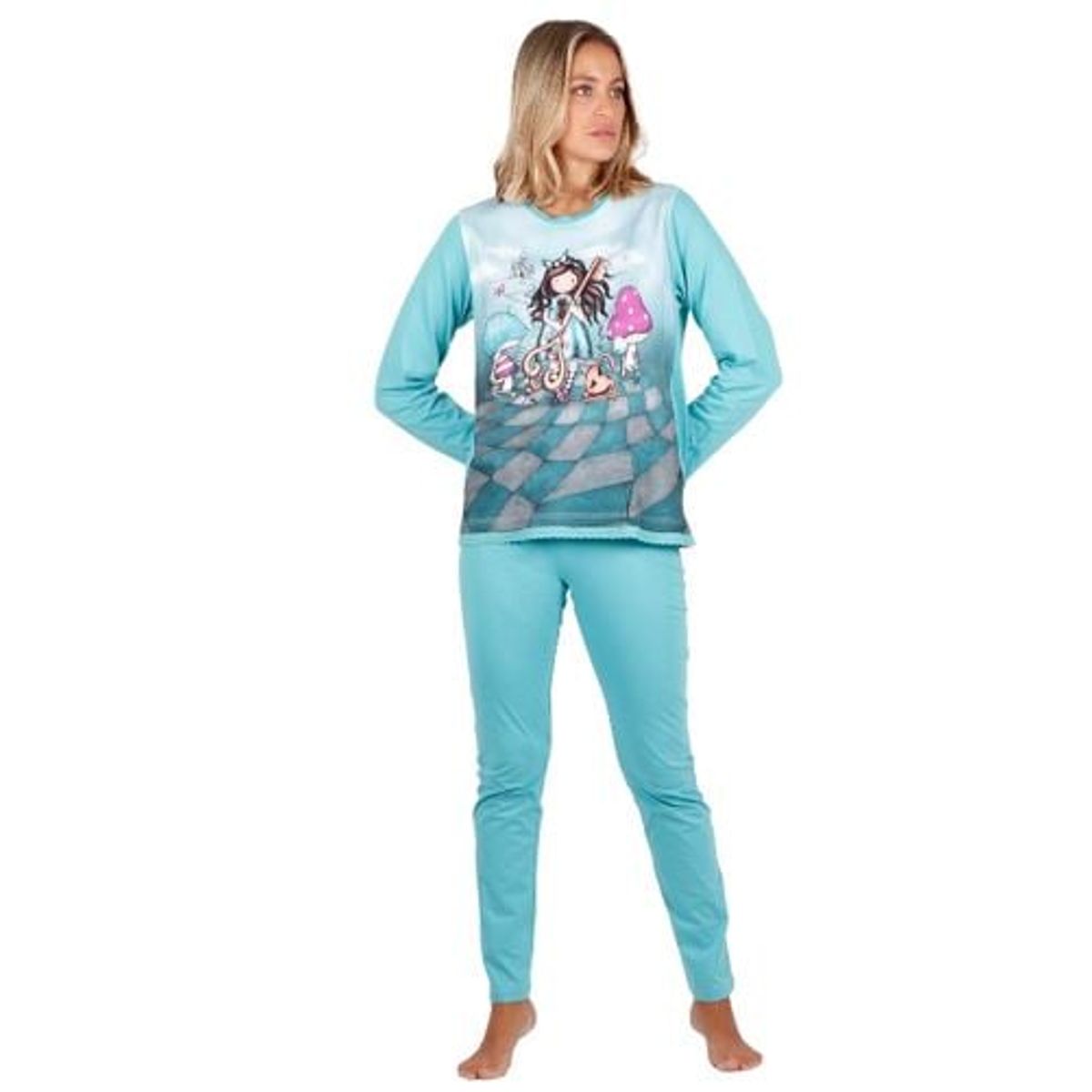 GENERICO - PIJAMA CURIOSITY MUJER-GORJUSS