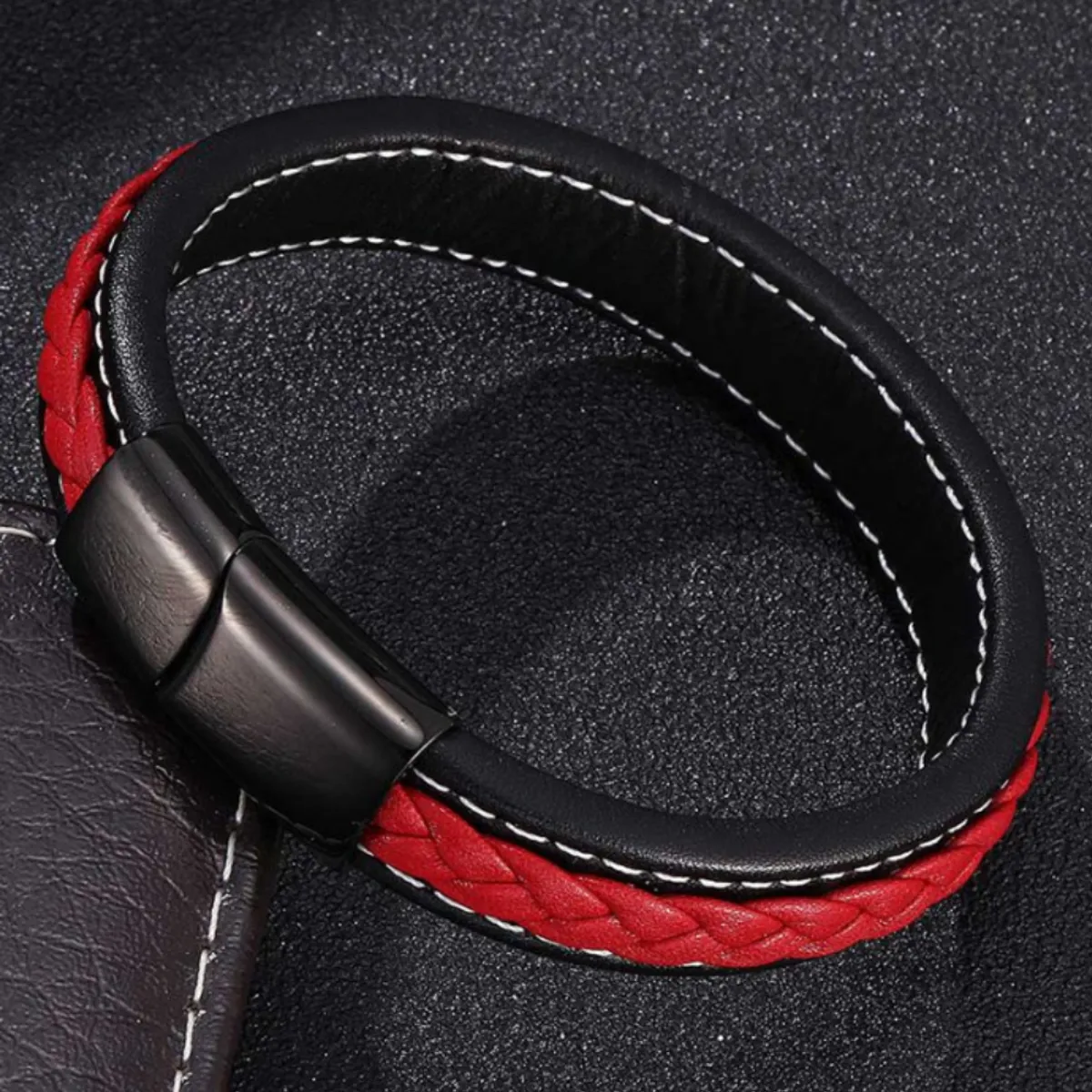 ARMUZ - Pulsera de cuero -  ELIO