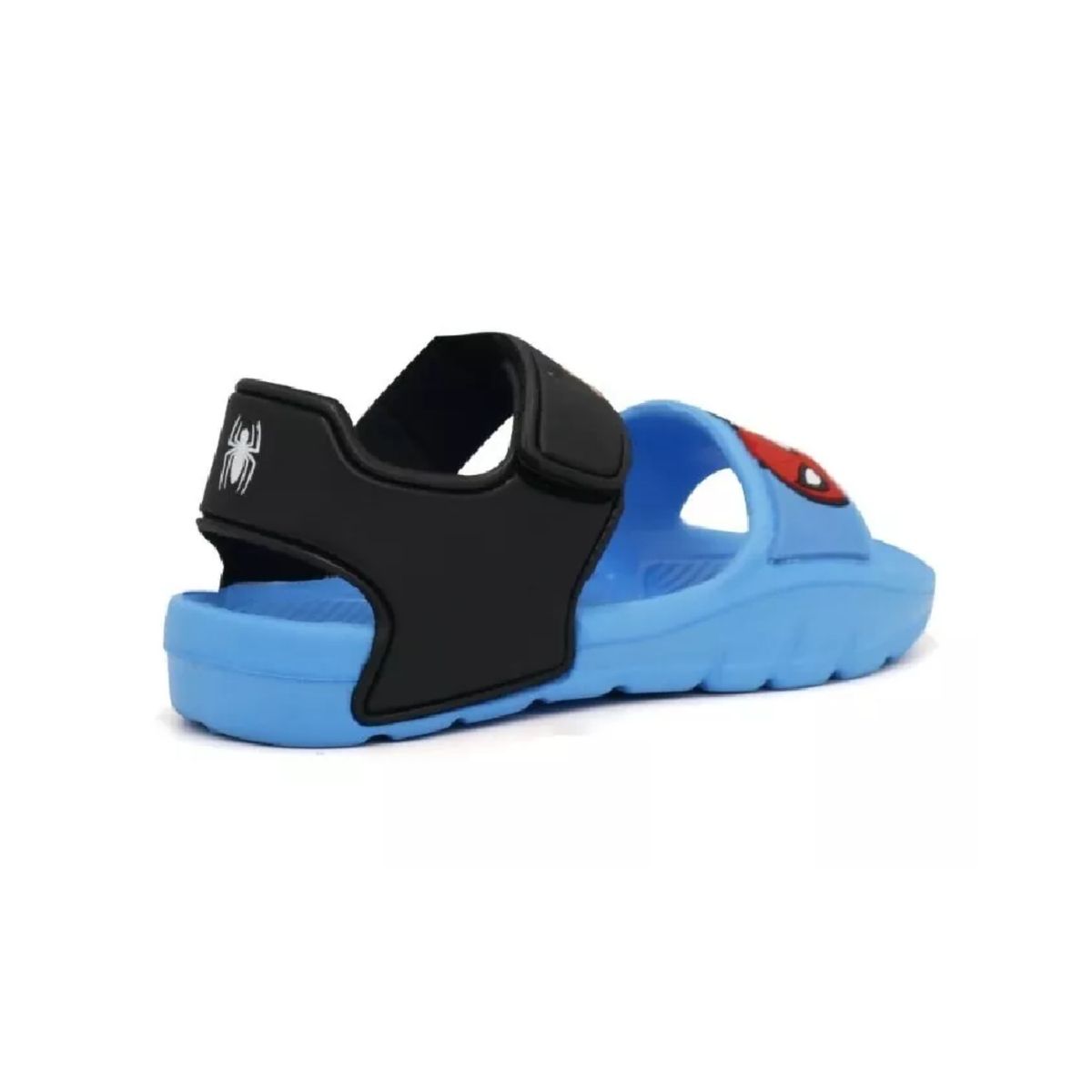CHILDRENS CLUB - SANDALIA NIÑO SPIDER MAN CELESTE CON NEGRO