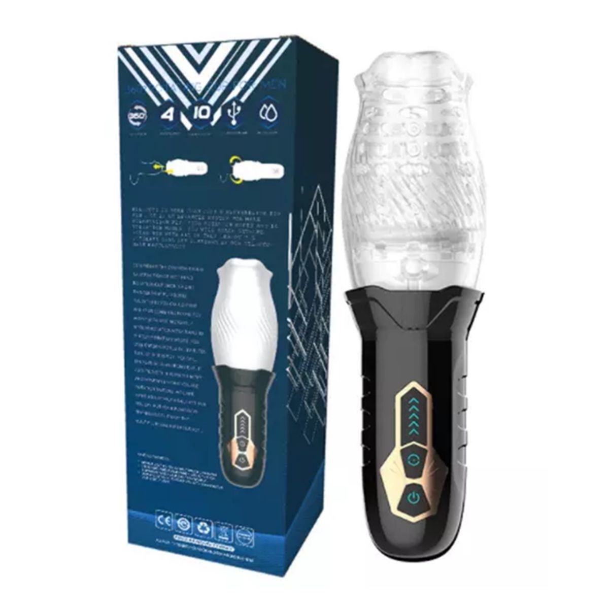 GENERICO - Masturbador para hombres - transparente