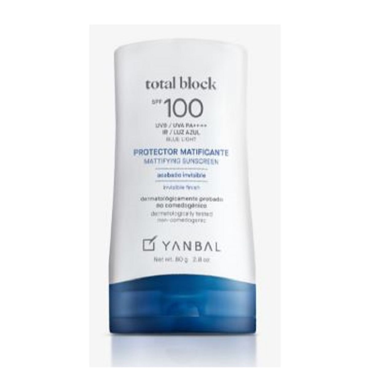 YANBAL - Total Block Matificante Spf 100 - 80g yanbal