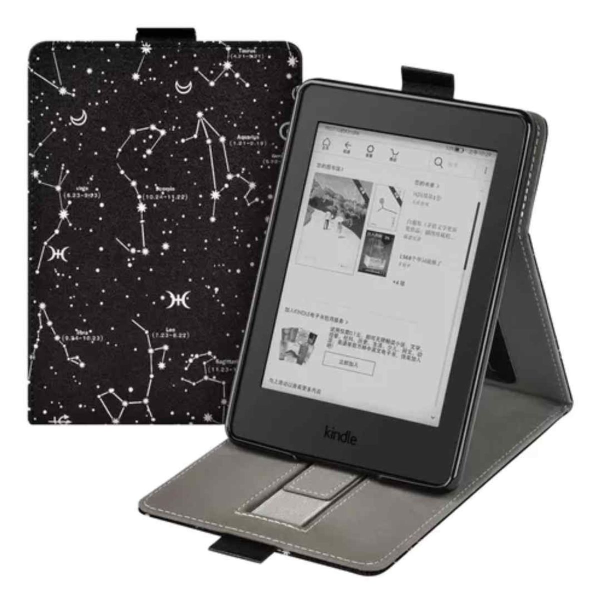 GENERICO - Funda case apoyo para Amazon Kindle 11 gen año 2022 2024 CONTELACIONES