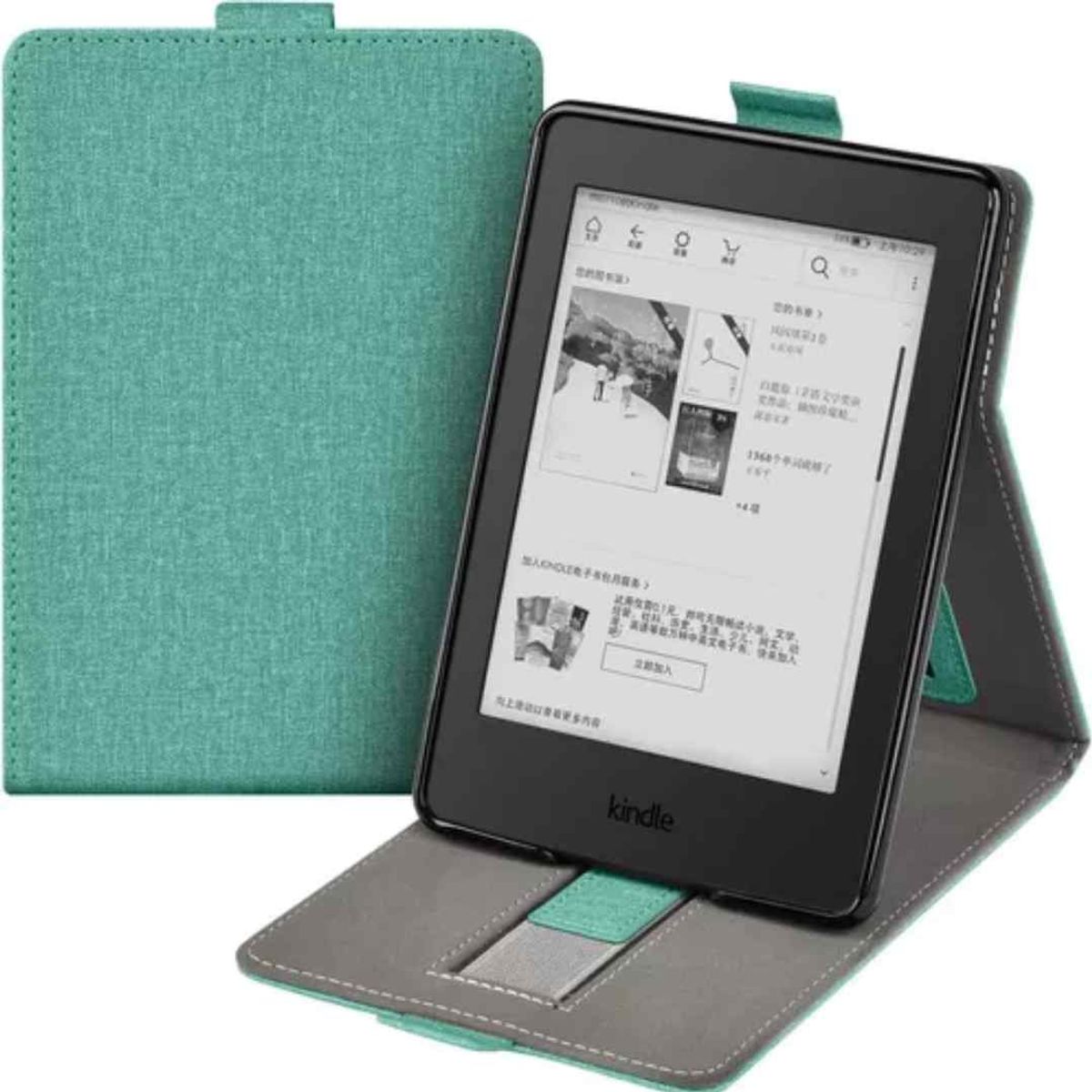 GENERICO - Funda case apoyo para Amazon Kindle 11 gen año 2022 2024 VERDE
