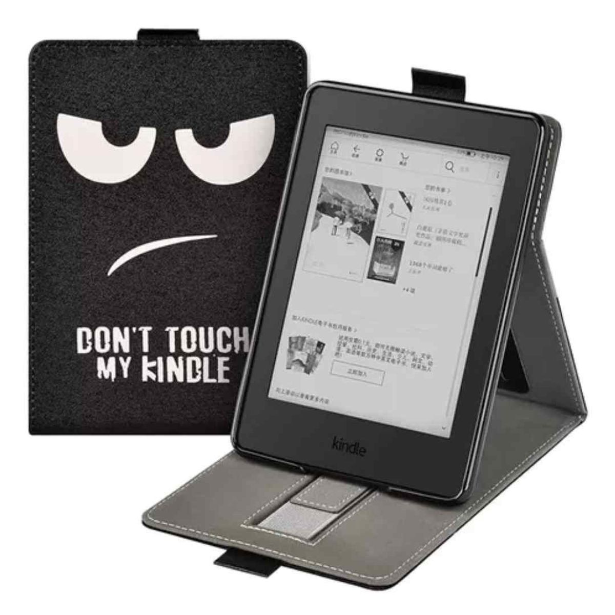 GENERICO - Funda case apoyo para Amazon Kindle 11 gen año 2022 2024 DON T TOUCH