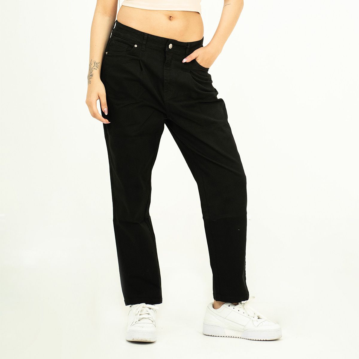 PARADA 111 - PANTALON MOM CINTURA MUJER PARADA111 ELA