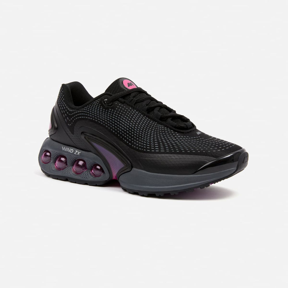 NEW ATHLETIC - Zapatillas New Athletic Running Wind112 Negro Con Fucsia Mujer