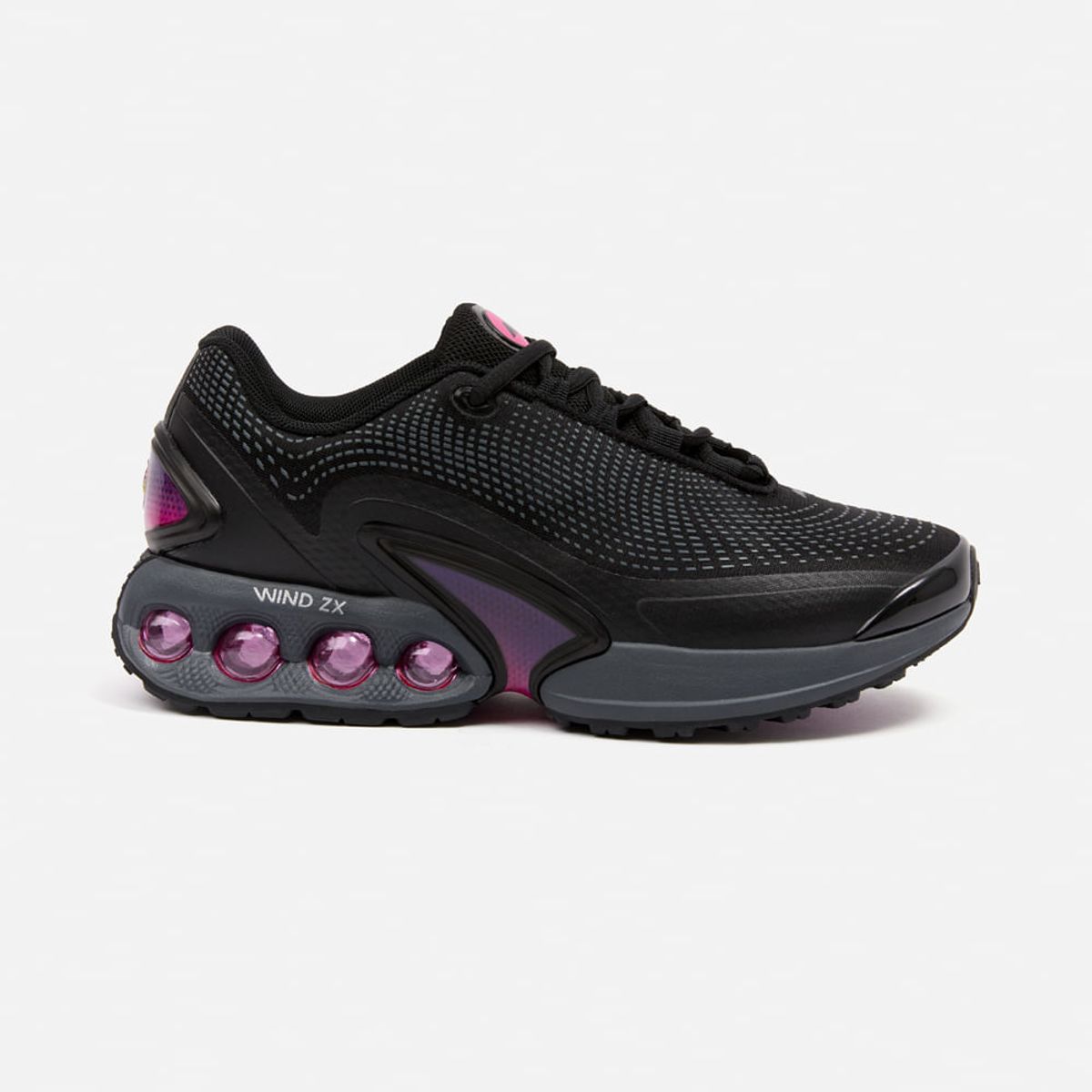 NEW ATHLETIC - Zapatillas New Athletic Running Wind112 Negro Con Fucsia Mujer