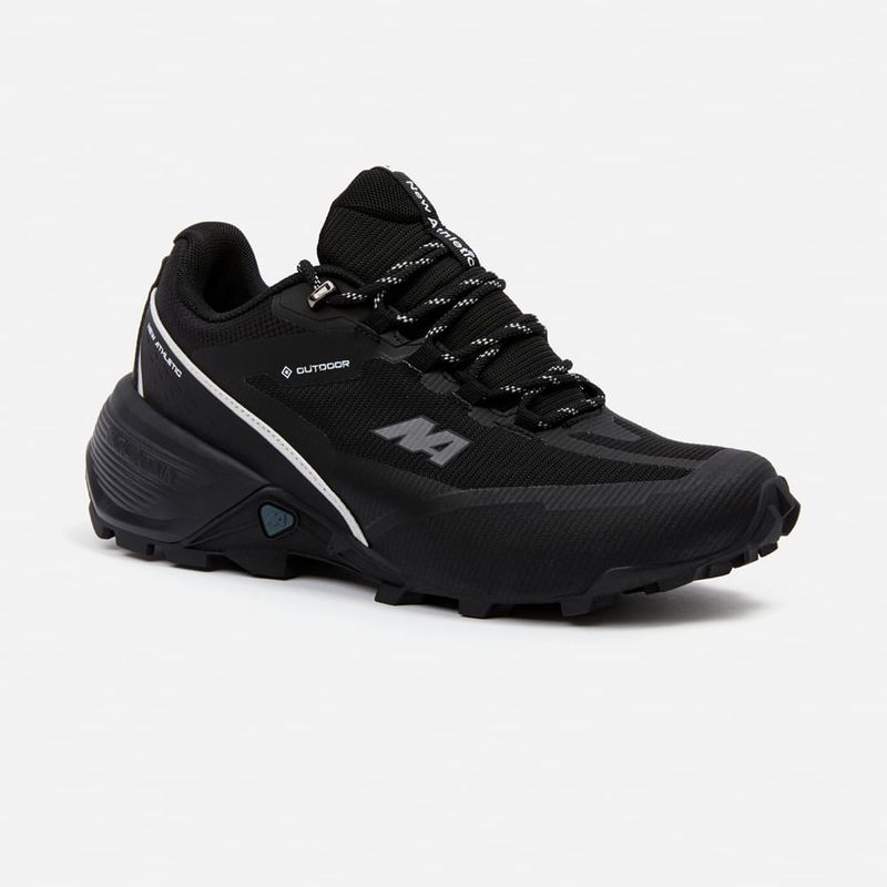 NEW ATHLETIC - Zapatillas New Athletic Outdoor Mountain68 Negro Con Crema Hombre