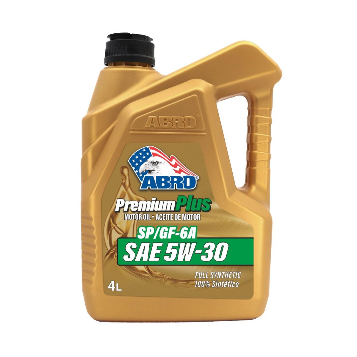 ABRO - Aceite Lubricante para Motor Full Sintético 5W30 SP 4L