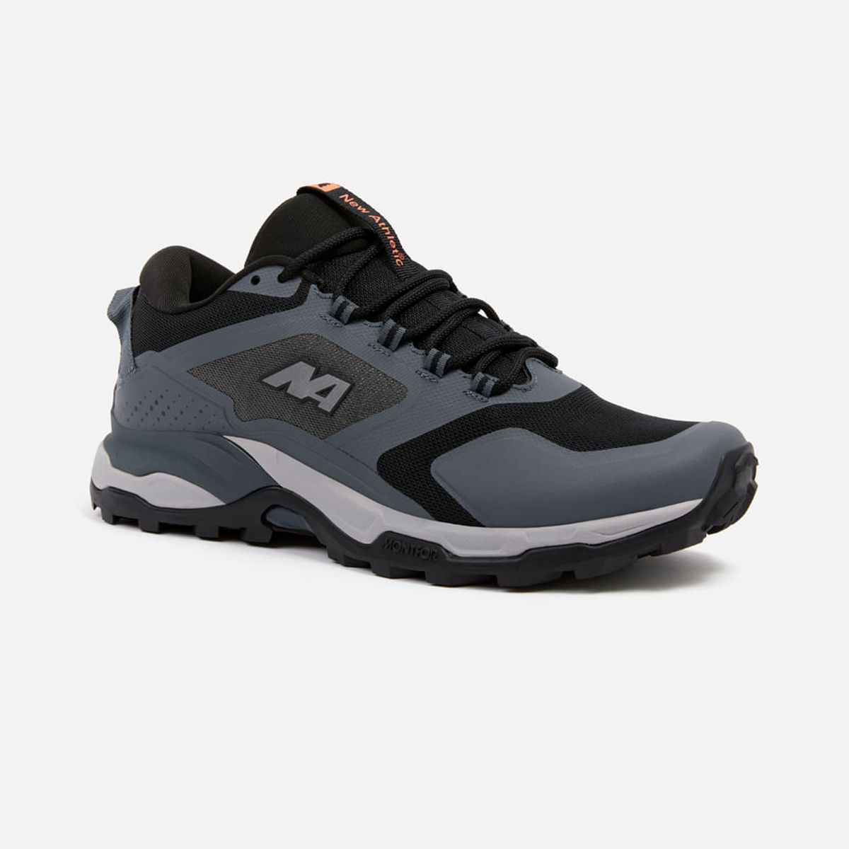 NEW ATHLETIC - Zapatillas New Athletic Outdoor Montfor66 Plomo Con Negro Hombre