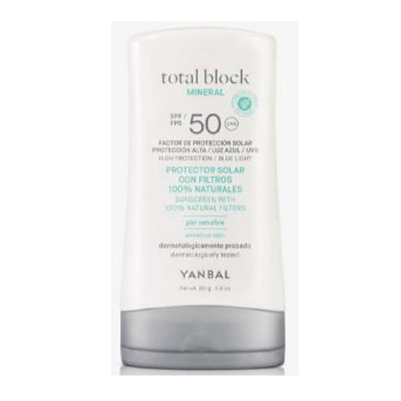YANBAL - Total Block Mineral Spf 50 - 80g Yanbal