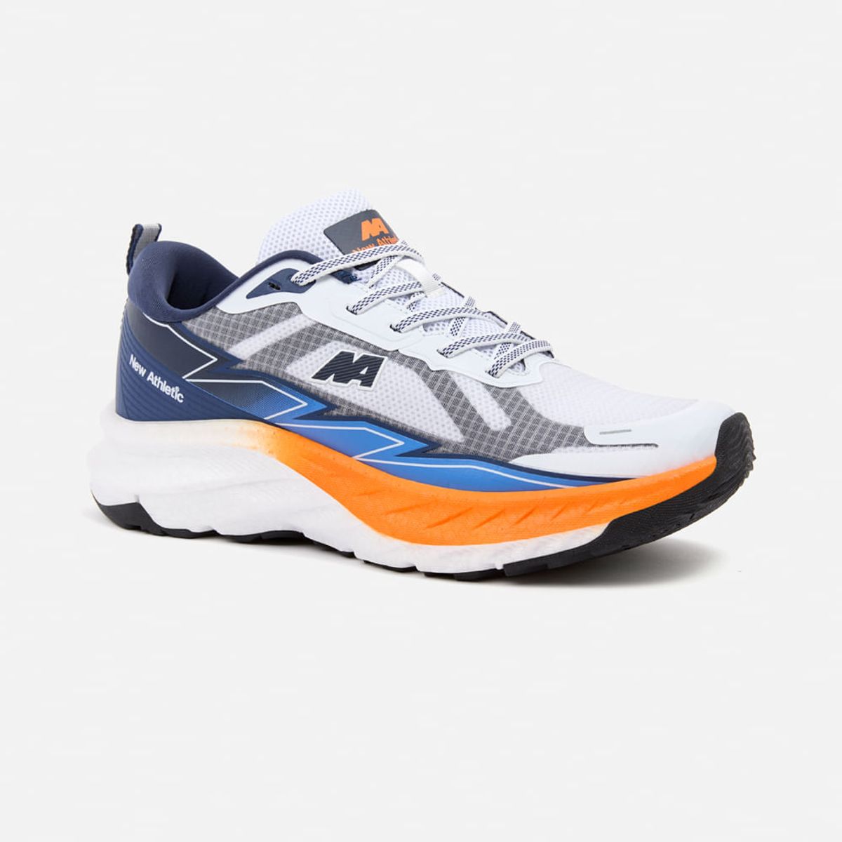 NEW ATHLETIC - Zapatillas New Athletic Running Foam129 Blanco Con Azul Oscuro Hombre