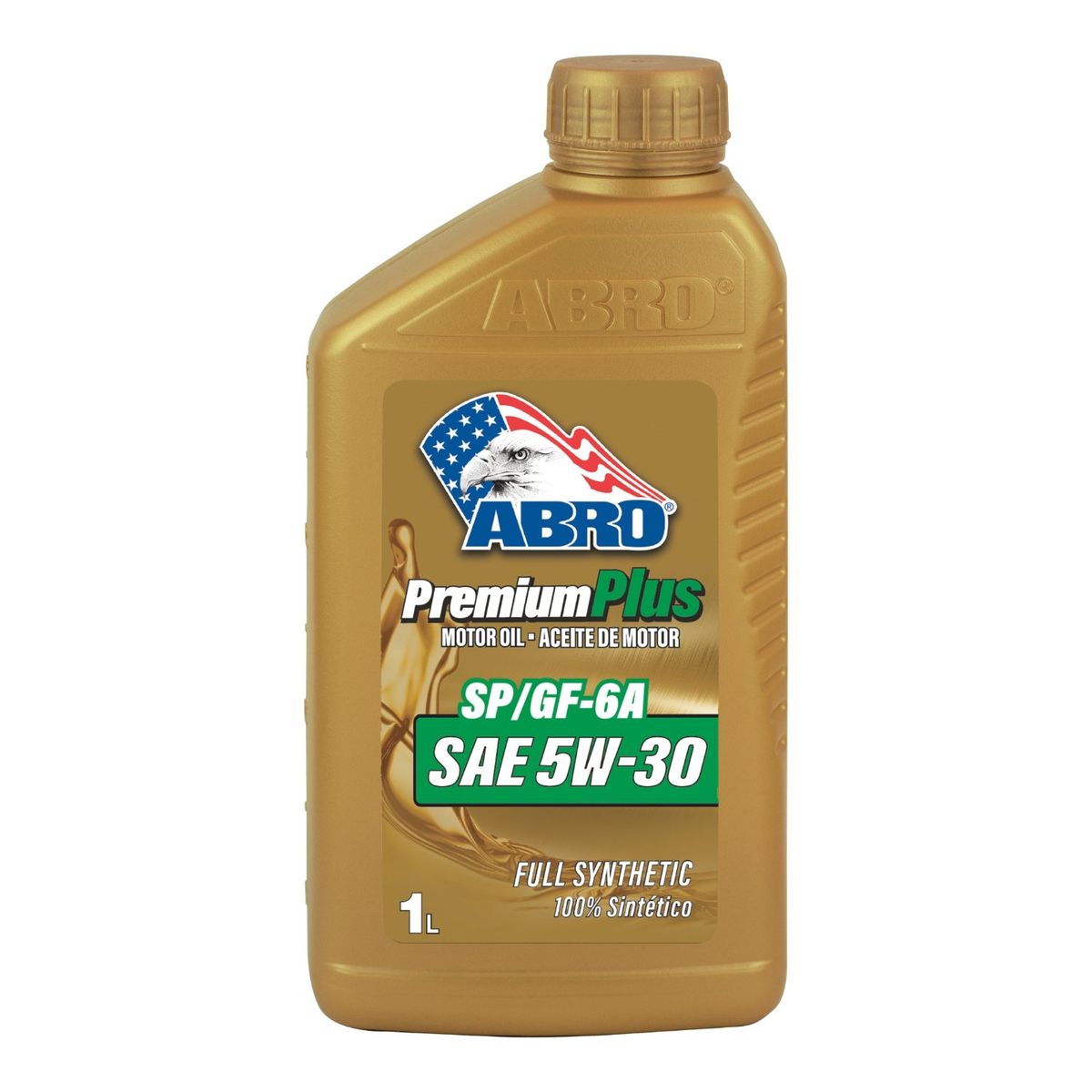 ABRO - Aceite Lubricante para Motor Full Sintético 5W30 SP 1L