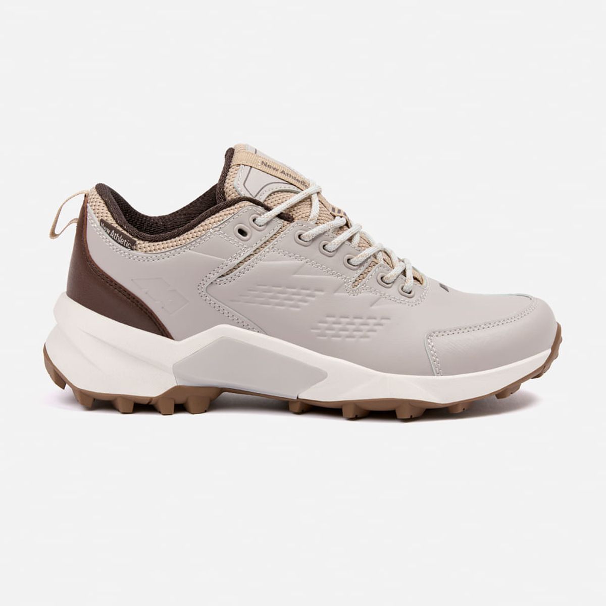 NEW ATHLETIC - Zapatillas New Athletic Outdoor Climb50 Gris Claro Con Marrón Hombre