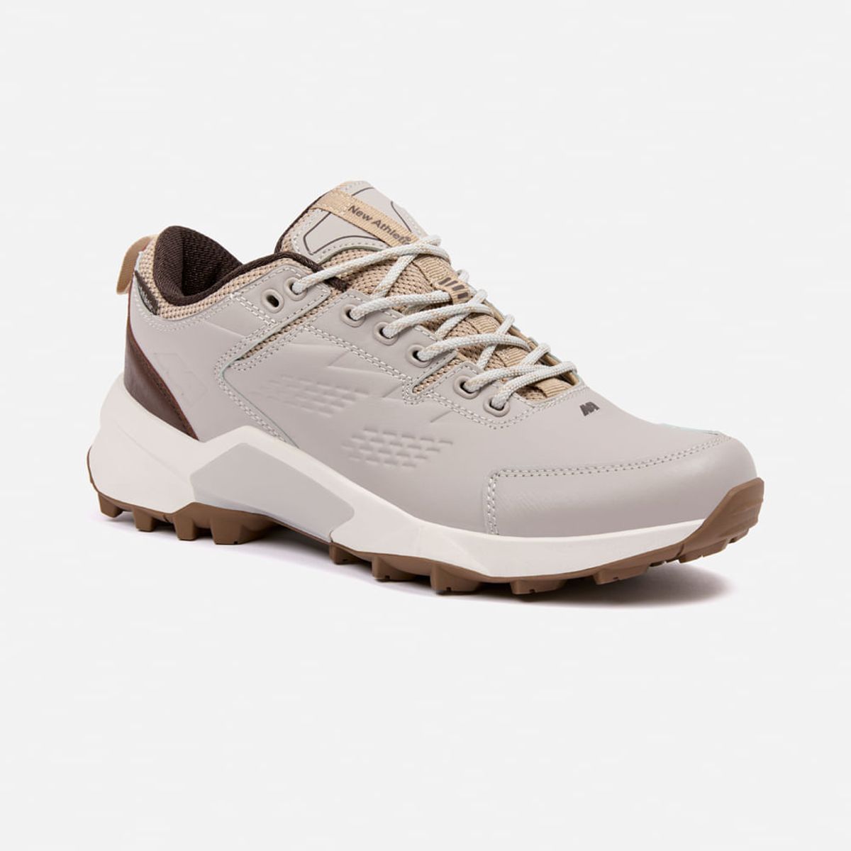 NEW ATHLETIC - Zapatillas New Athletic Outdoor Climb50 Gris Claro Con Marrón Hombre