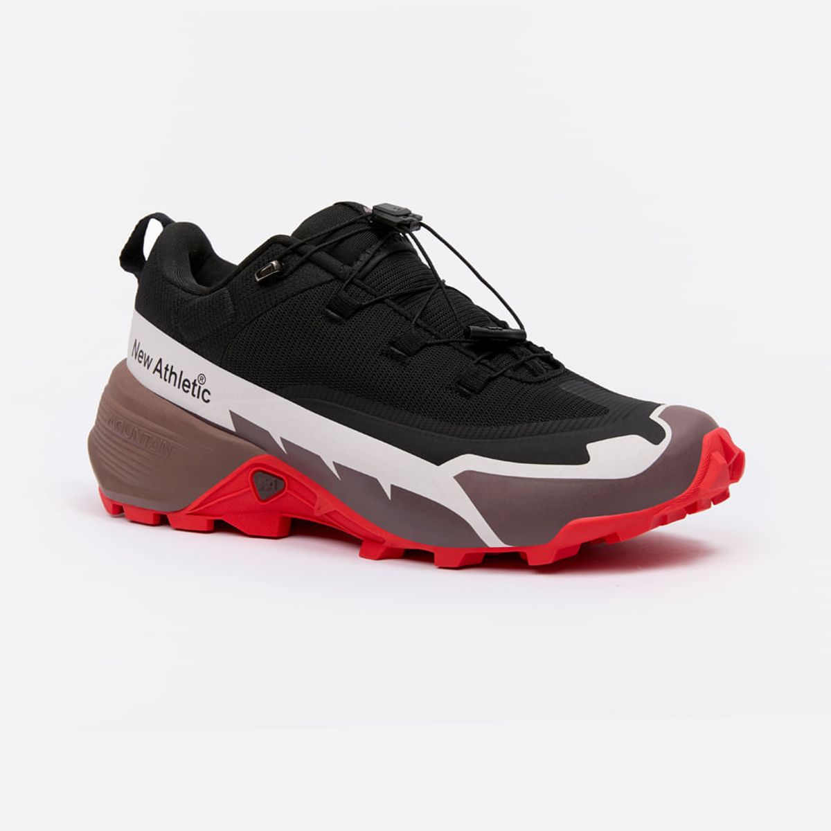 NEW ATHLETIC - Zapatillas New Athletic Outdoor Mountain59 Negro Con Marrón Hombre