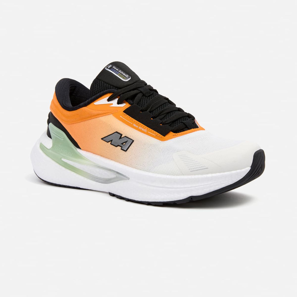 NEW ATHLETIC - Zapatillas New Athletic Running Foam119 Blanco Con Naranja Hombre