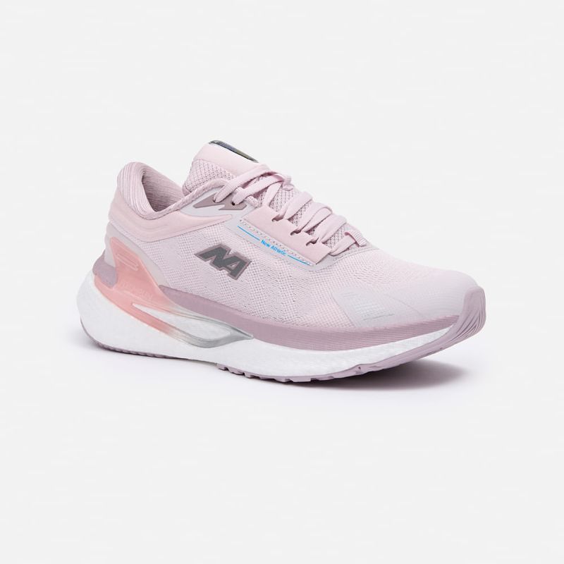 NEW ATHLETIC - Zapatillas New Athletic Running Foam119 Rosado Con Lila Mujer