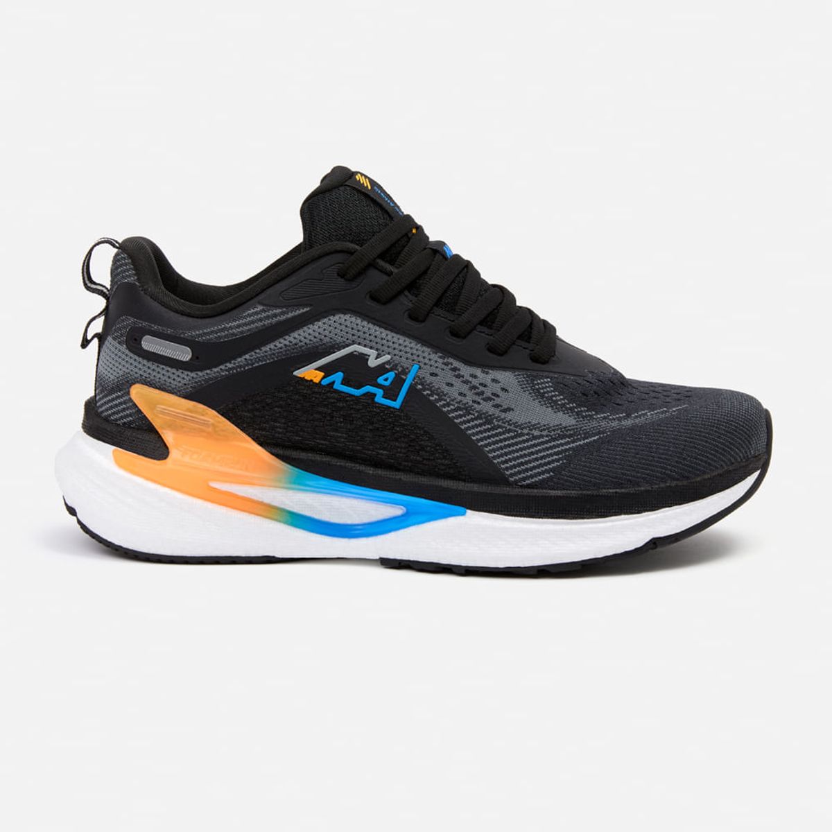 NEW ATHLETIC - Zapatillas New Athletic Running Foam152 Negro Con Celeste Hombre