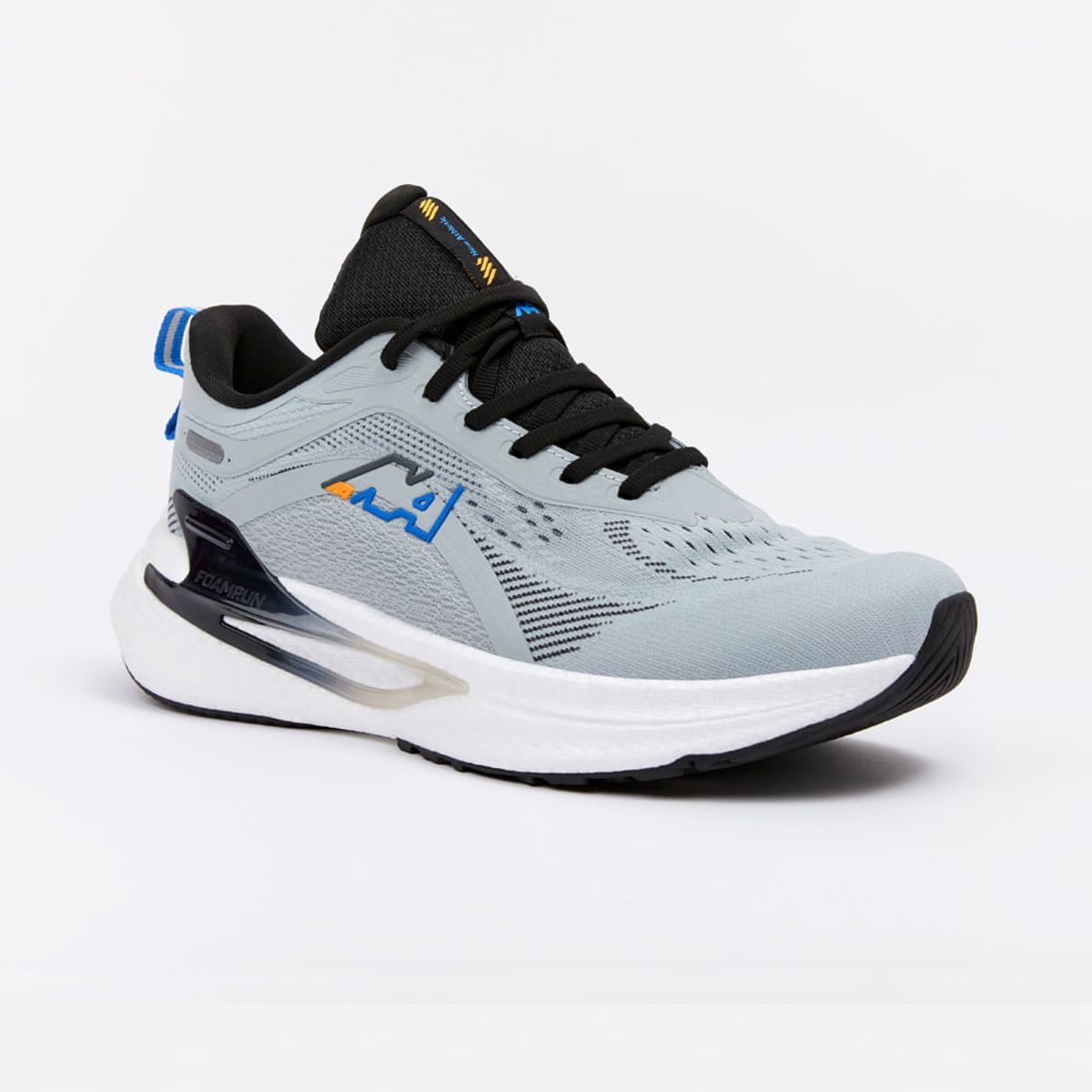 NEW ATHLETIC - Zapatillas New Athletic Running Foam152 Gris Con Negro Hombre