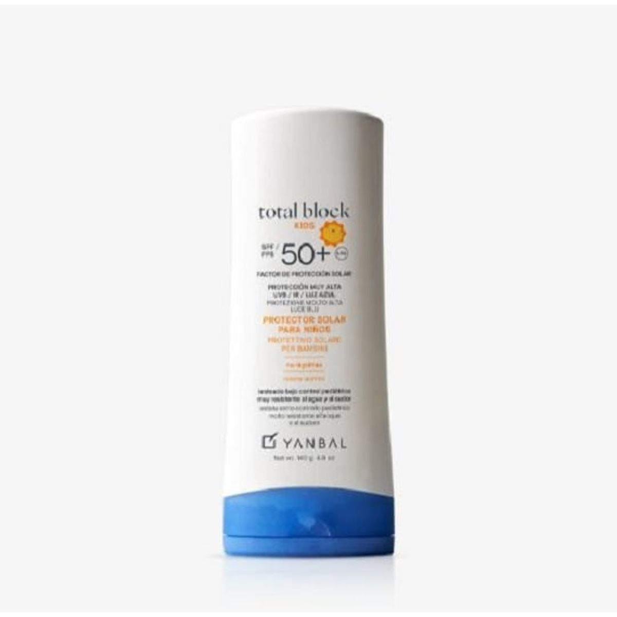 YANBAL - Total Block Kids Spf 100 - 140g Yanbal