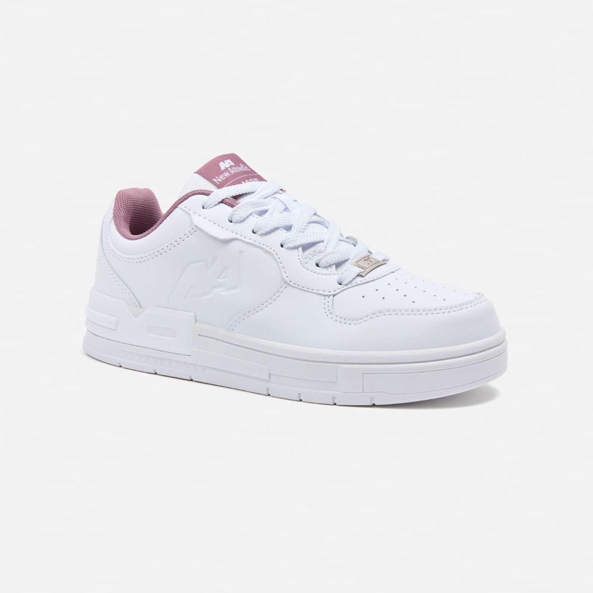 NEW ATHLETIC - Zapatillas New Athletic Skateboarding Square91 Blanco Con Uva Mujer