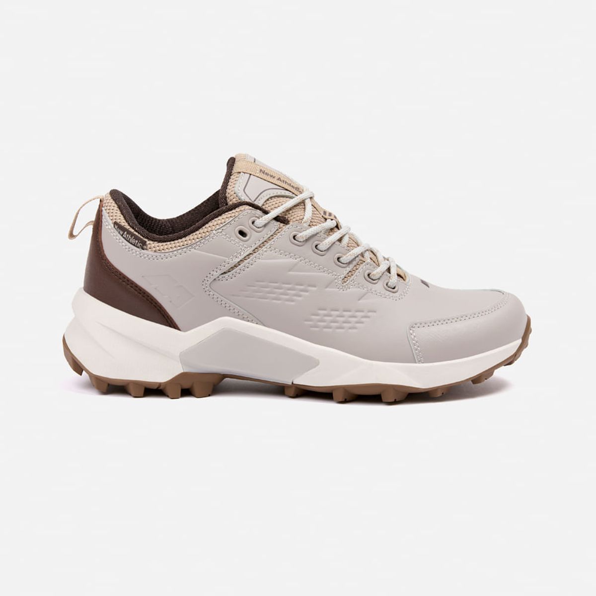 NEW ATHLETIC - Zapatillas New Athletic Outdoor Climb50 Gris Claro Con Marrón Mujer