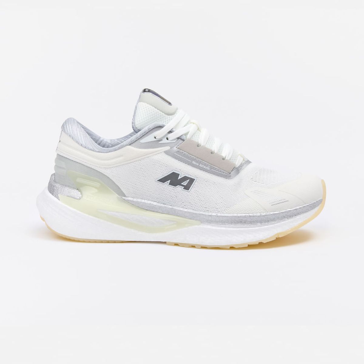 NEW ATHLETIC - Zapatillas New Athletic Running Foam119 Crema Con Gris Mujer