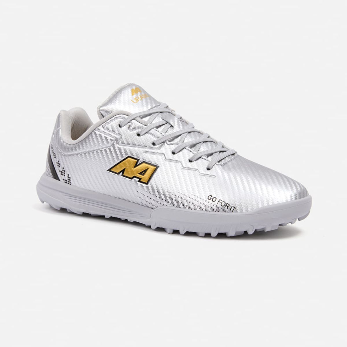 NEW ATHLETIC - Zapatillas New Athletic Football Urano115 Plateado Con Dorado Hombre
