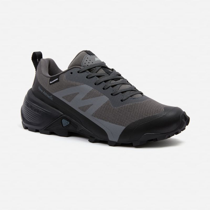 NEW ATHLETIC - Zapatillas New Athletic Outdoor Mountain60 Plomo Con Negro Hombre
