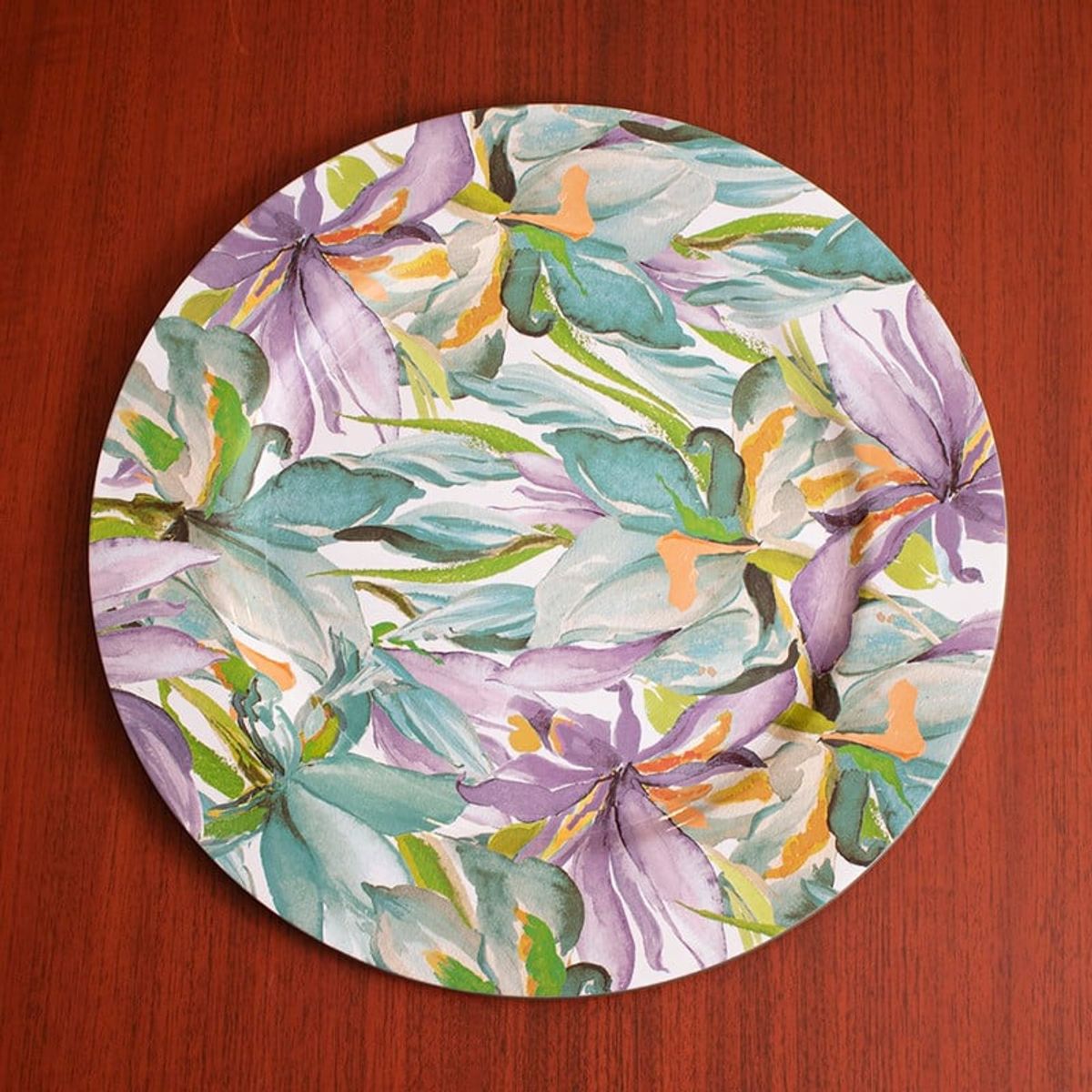 PANADECOR - Plato de Sitio Floral Multicolor