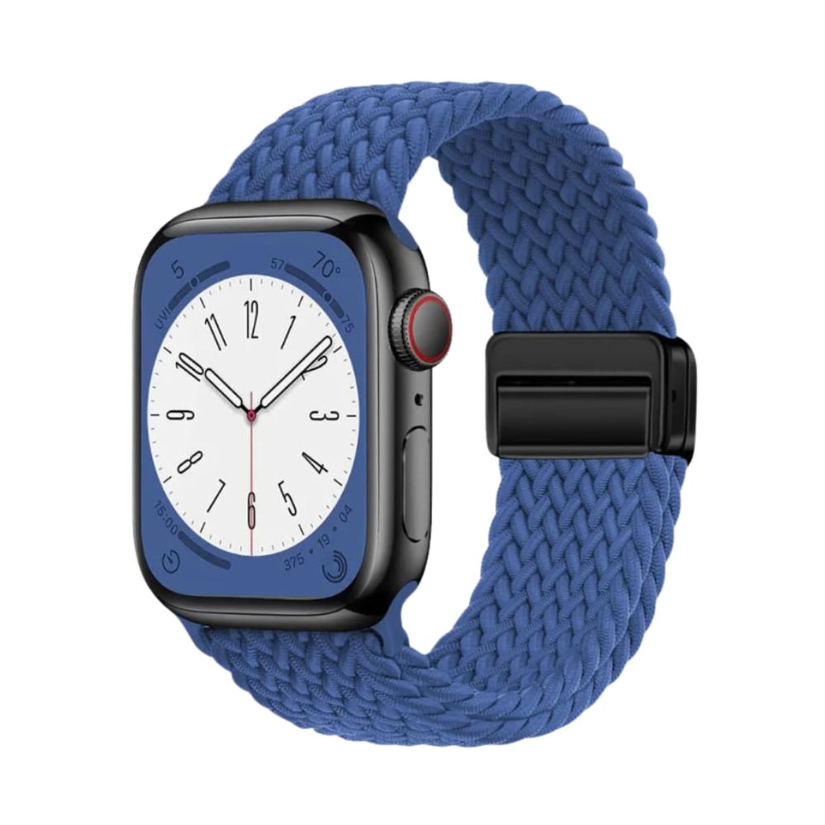 GENERICO - CORREA IMANTADA NYLON WATCH DE 38-40-41 mm y 42 mm SERIE 10 AZUL