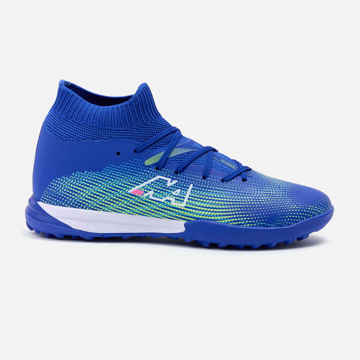 NEW ATHLETIC - Zapatillas New Athletic Football Vortex106 Azul Con Verde Limón Hombre