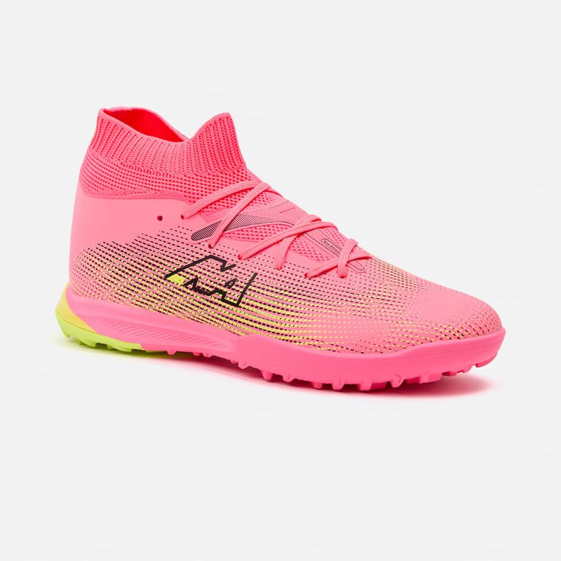 NEW ATHLETIC - Zapatillas New Athletic Football Vortex106 Coral Con Amarillo Hombre