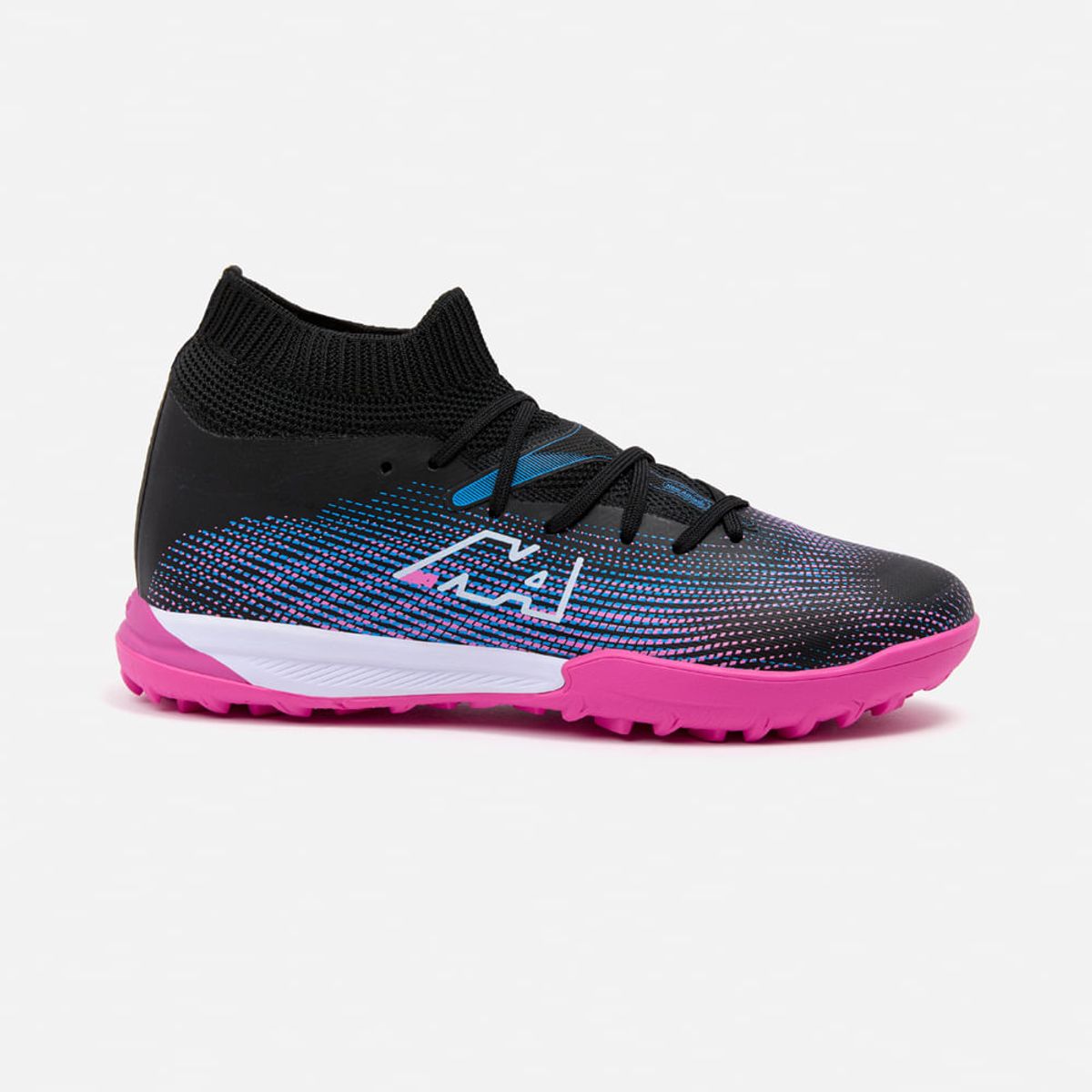 NEW ATHLETIC - Zapatillas New Athletic Football Vortex106 Negro Con Fucsia Juvenil