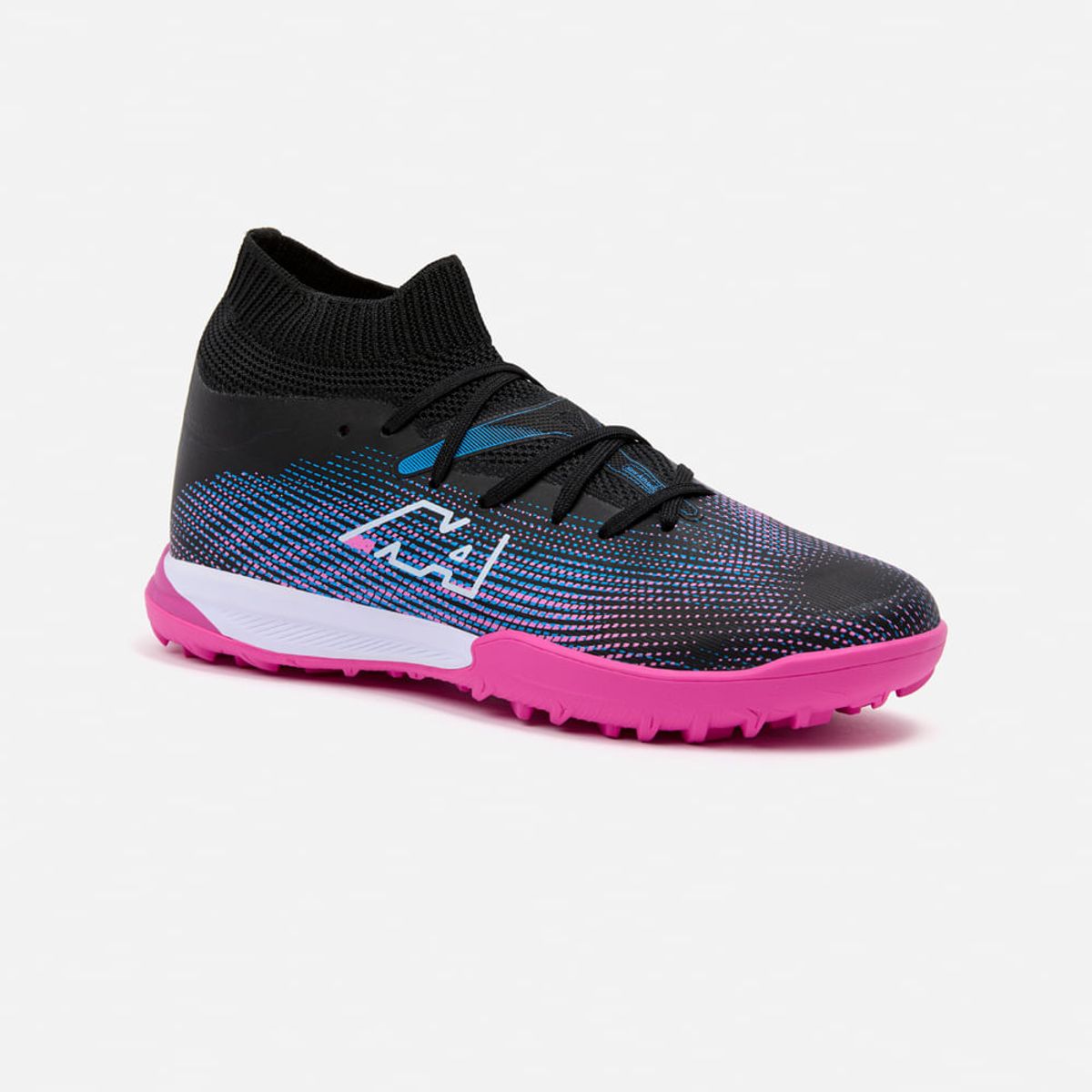 NEW ATHLETIC - Zapatillas New Athletic Football Vortex106 Negro Con Fucsia Juvenil